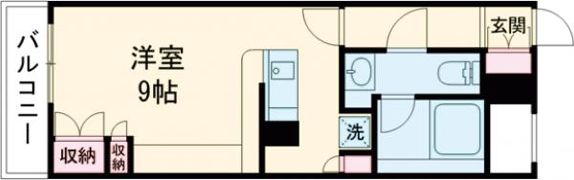 Flat熊本の間取り画像