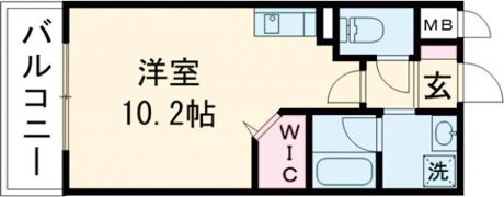 サムティ慶徳レジデンスⅡの間取り画像