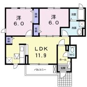 ドミール大島 Ⅰの間取り画像