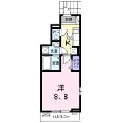 カーサ忍ヶ丘の間取り画像