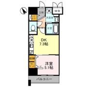 アウル三国ヶ丘の間取り画像