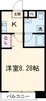 プラディオ交野の間取り画像