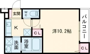 フジパレス堺市駅北Ⅰ番館の間取り画像