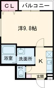フジパレス堺南長尾I番館の間取り画像