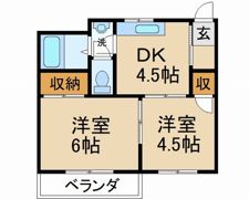 藤マンションの間取り画像