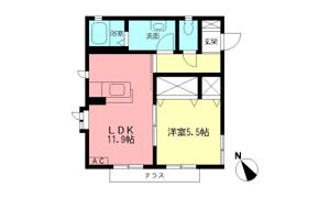 ラ・カルマの間取り画像