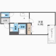 フジパレス鳳中町Ⅰ番館の間取り画像