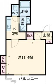 クリエオーレ太子田の間取り画像