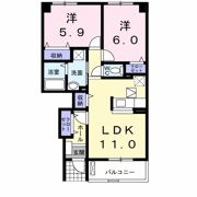 リヴ．プランドールCの間取り画像