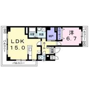 ミラージュ帝塚山の間取り画像