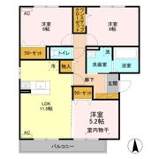 カーサ グランデの間取り画像