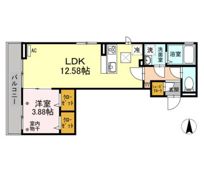 D-room 天神の間取り画像