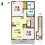 メゾンリアンの間取り画像