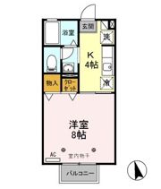 メゾンフィトンチット Ⅱの間取り画像