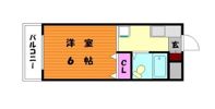 アマノフラット香住ヶ丘の間取り画像