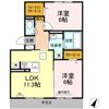 Regulus (ﾚｸﾞﾙｽ) C棟の間取り画像