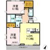 Regulus (ﾚｸﾞﾙｽ) C棟の間取り画像
