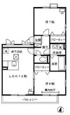 エーデルハイムAの間取り画像