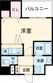 TOYOTOMi STAY Premium 神戸湊川公園の間取り画像