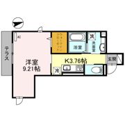 南秀苑かつやまの間取り画像