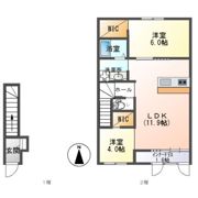 エアリクスAの間取り画像