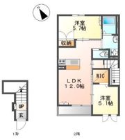 ボンヌールの間取り画像