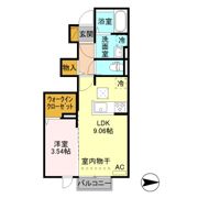 クレストの間取り画像