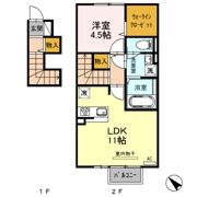 セジュールハナミズキの間取り画像