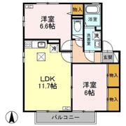 ビリーブの間取り画像