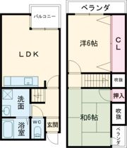 マンションタイムIIの間取り画像