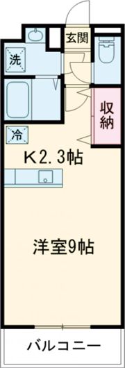 ルーナシティの間取り画像
