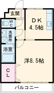 セントレージの間取り画像