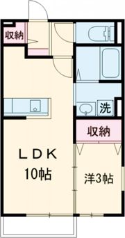 ルコネッサンス・メルシーDの間取り画像