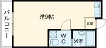 ヴィラ岡山手の間取り画像