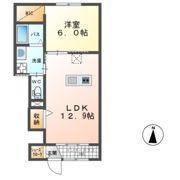 エアリクスAの間取り画像