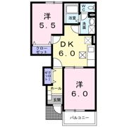 サンハイツケヅカFの間取り画像