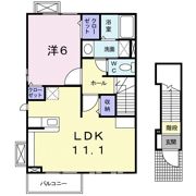 アルメリーナ Bの間取り画像