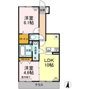 D-room広崎の間取り画像
