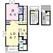 カレントの間取り画像