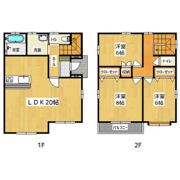 下岡本戸建第7期の間取り画像