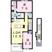 エクセレントヴィラ仁良川Aの間取り画像