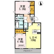 チェルシー広崎の間取り画像