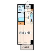アフィーノ川崎の間取り画像