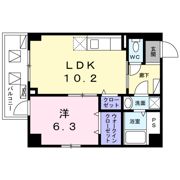 リバブルKの間取り画像
