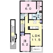 グラン・ジュテⅡの間取り画像