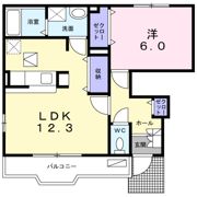 グレイスフルBの間取り画像