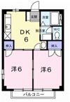 カーサウエダの間取り画像