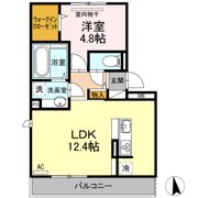 ハッピーバレーの間取り画像