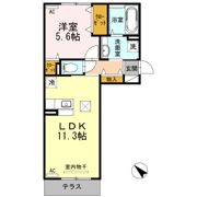 グランベージュⅡの間取り画像