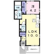 クリア リージョンCの間取り画像